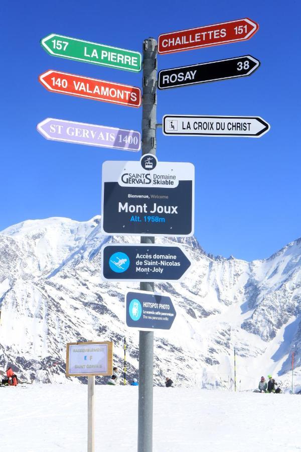 Saint-Gervais Apartment Next To Bettex Ski Lift Екстериор снимка